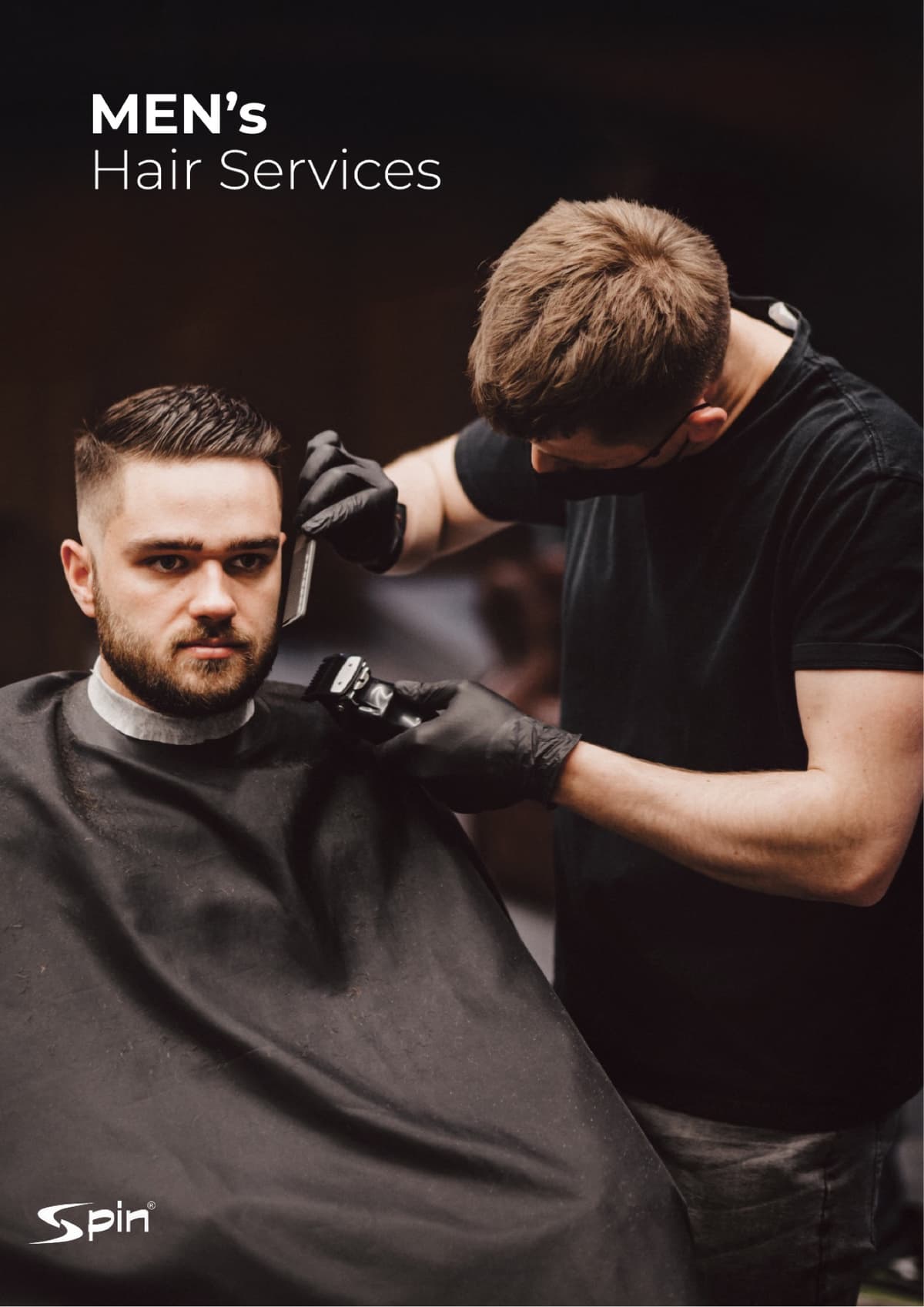 Men's precision haircut at Spin Unisex Salon near HSR Layout Bengaluru